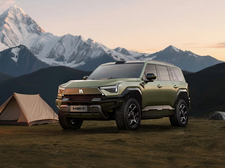 «Китайский Hummer» M-Hero 817 впервые приехал в Россию: полный привод, 550 л.с. и 1300 км на баке бензина — за 7,2 млн рублей